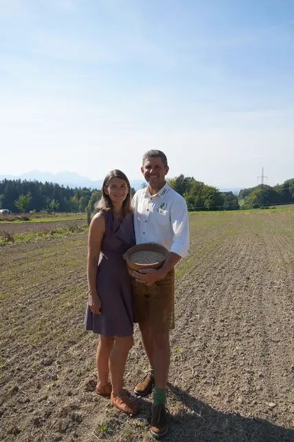 Alexander und Christine Diethard haben sich die Erhaltung von alten Obst- und Getreidesorten zum Ziel gemacht. | Foto: Emanuel Hasenauer