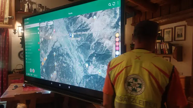 Die Suche nach dem Mann wurde dadurch erschwert, dass es kaum Anhaltspunkte gab, wohin er aufgebrochen ist. | Foto: Bergrettung Bad Hofgastein/Bergrettungshunde