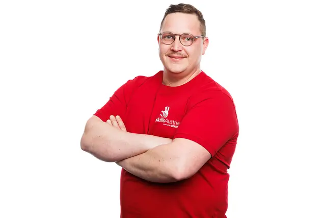 Der Horitschoner Manuel Bauer betreute das österreichische Betonbau-Team bei seiner ersten WorldSkills-Teilnahme als Experte. | Foto: SkillsAustria/Wieser/Slovencik