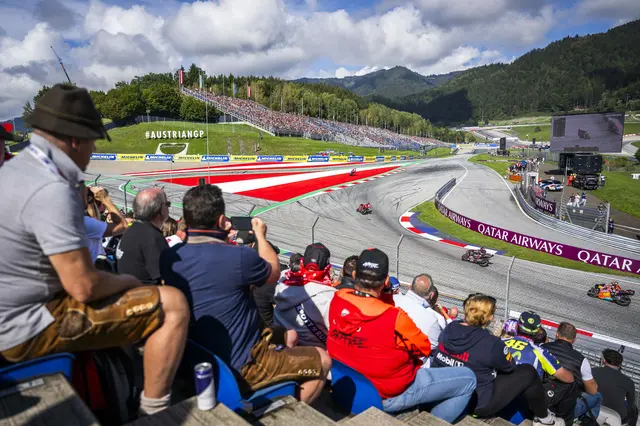 Der Unfall ereignete sich bei der MotoGP in Spielberg.