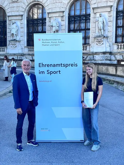 Miriam Schwabl wurde für ihr Engagement ausgezeichnet. | Foto: Miriam Schwabl