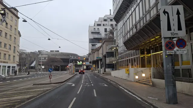 Insgesamt sollen 400 Meter neuer Radweg entstehen. | Foto: Mobilitätsagentur Wien/Paul Proll