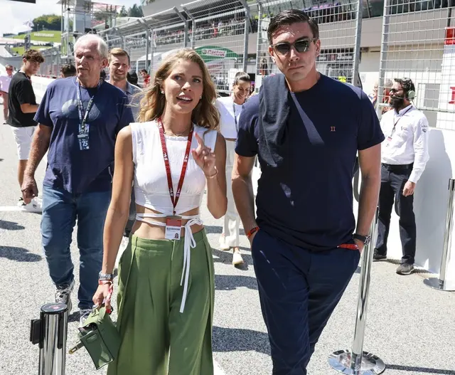 Victoria Swarovski und Mark Mateschitz am Red Bull Ring.