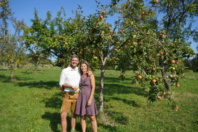 Am Hof der alten Sorten in Anthering wachsen herrliche Obstbäume und alte Getreidesorten. | Foto: Emanuel Hasenauer