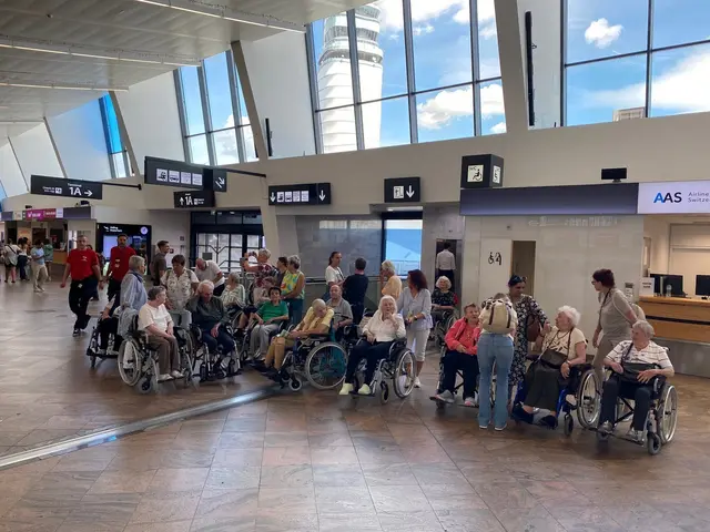 Die Bewohnerinnen und Bewohner am Terminal | Foto: PBZ Pottendorf