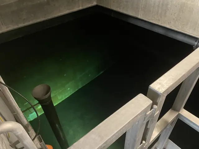 Das ist der Tiefbehälter in Retz, der 1.000 Kubikmeter Wasser fasst.