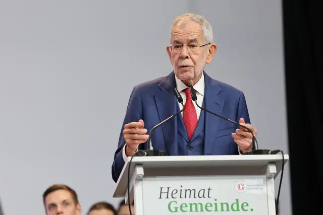 Bundespräsident Alexander Van der Bellen.  | Foto: Land Salzburg / Franz Neumayr