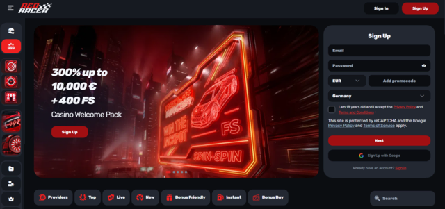 redracer-webseite