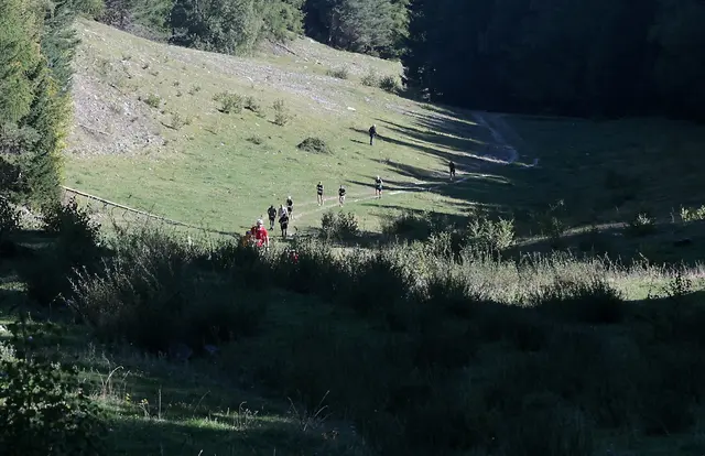 Die Läufer legten knappe 9 km mit 1.104 Höhenmetern zurück. | Foto: gemma.cc/KK
