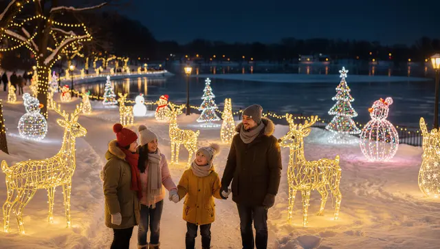 Mit den Lichterwelten entsteht am Schwarzlsee ein neues Angebot für mehrere Generationen im Bezirk Graz-Umgebung. | Foto: Leutgeb Entertainment Group