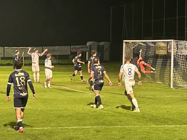 Das 0:1 durch Höfferer. | Foto: Markus Krucken