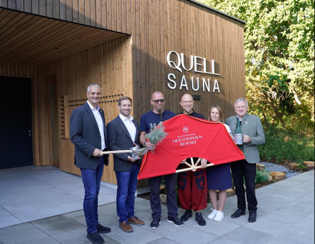 Die Quell-Sauna wurde am 1. Oktober eröffnet. | Foto: Heilthermen Resort Bad Waltersdorf