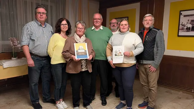 Johann Weber jun, Maria Schweitzer, Christa Bruckner, Rudolf Bauer, Wolfgang Decker, Sandra Krecek, Günther Prinz. | Foto: Marktgemeinde Schweiggers