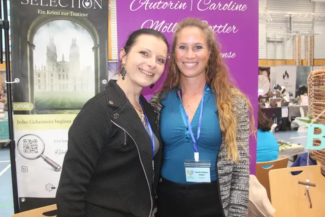 Rebecca Winters mit Caroline Möller Sattler | Foto: Mold