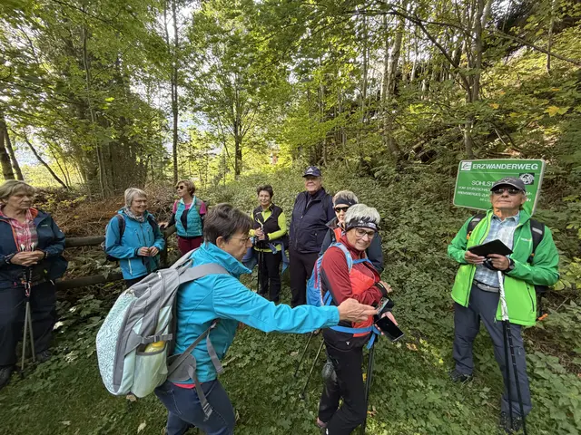 Ein "Geschichteunterricht" in der grünen Natur | Foto: Gaube