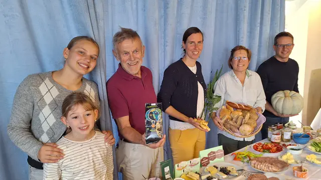 Anna Notdurfter, Caroline Fuchs, Toni Wintersteller, Marina Pertiller, Angela Lindner und Michael Notdurfter.