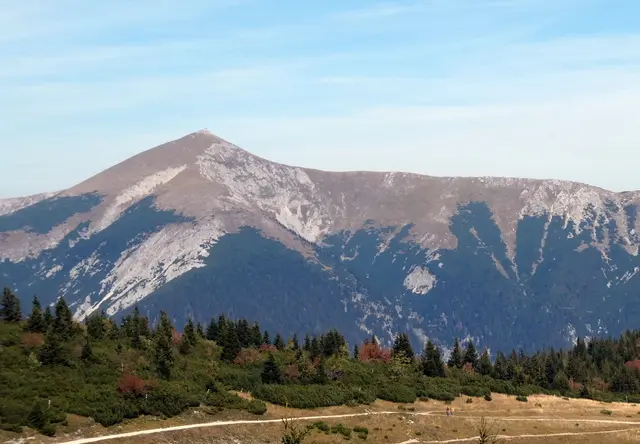 Der benachbarte Schneeberg zum Angreifen
