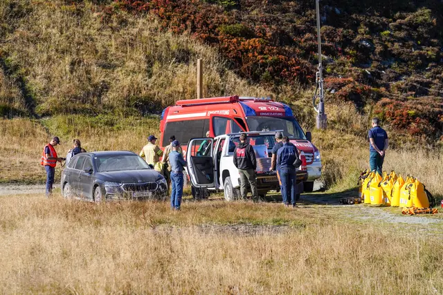 Einsatzkräfte trainierten den Ernstfall auf der Schlossalm in Bad Hofgastein. | Foto: Land Salzburg/Neumayr/Hölzl