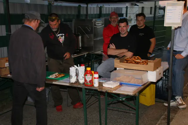 Die "Köche" in Aktion 