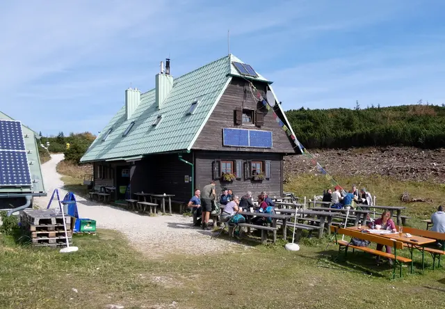 Einkehr in der Neuen Seehütte