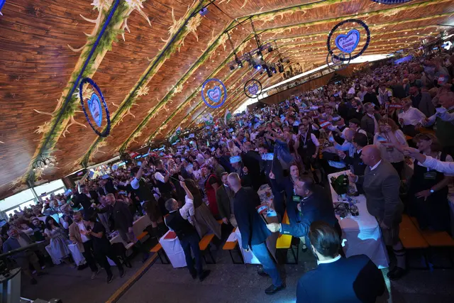 Beste Stimmung herrschte beim Auftritt der Blauen in Hartberg. | Foto: Mario Gimpel