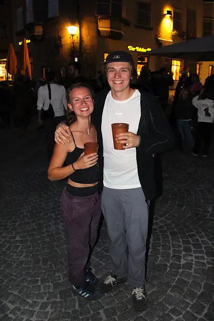 Laura und David waren begeistert