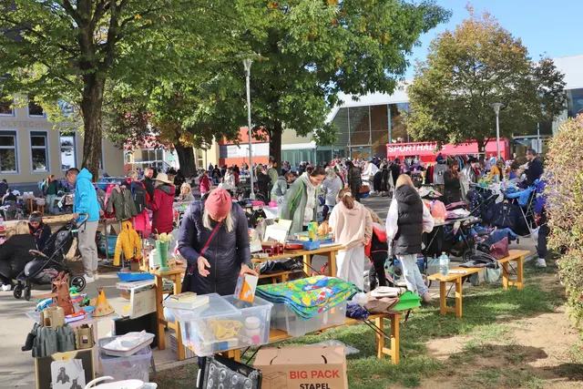 Gut bestückt und besucht war der Familien-Flohmarkt der SPÖ Kalsdorf. | Foto: Edith Ertl