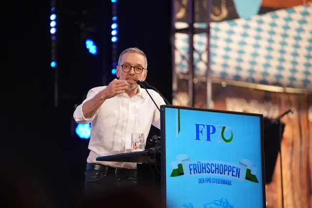 Ging mit der "Verliererampel" im Bund hart ins Gericht: Herbert Kickl. | Foto: Mario Gimpel