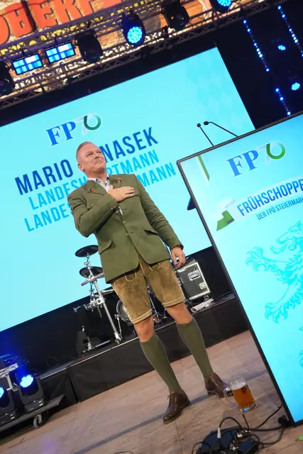 Zünftig: LH mario Kunasek. | Foto: Mario Gimpel