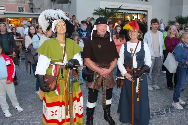 Flintenweib Gabriele, Heinrich von Burgund und Beate vom stählernen Haufen