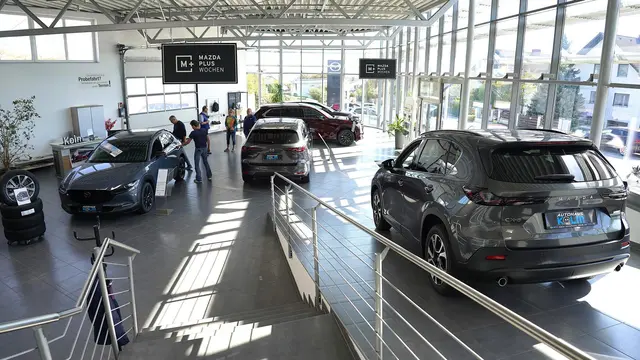 Schauraum vom Autohaus Kolm. | Foto: Franz Fichtinger