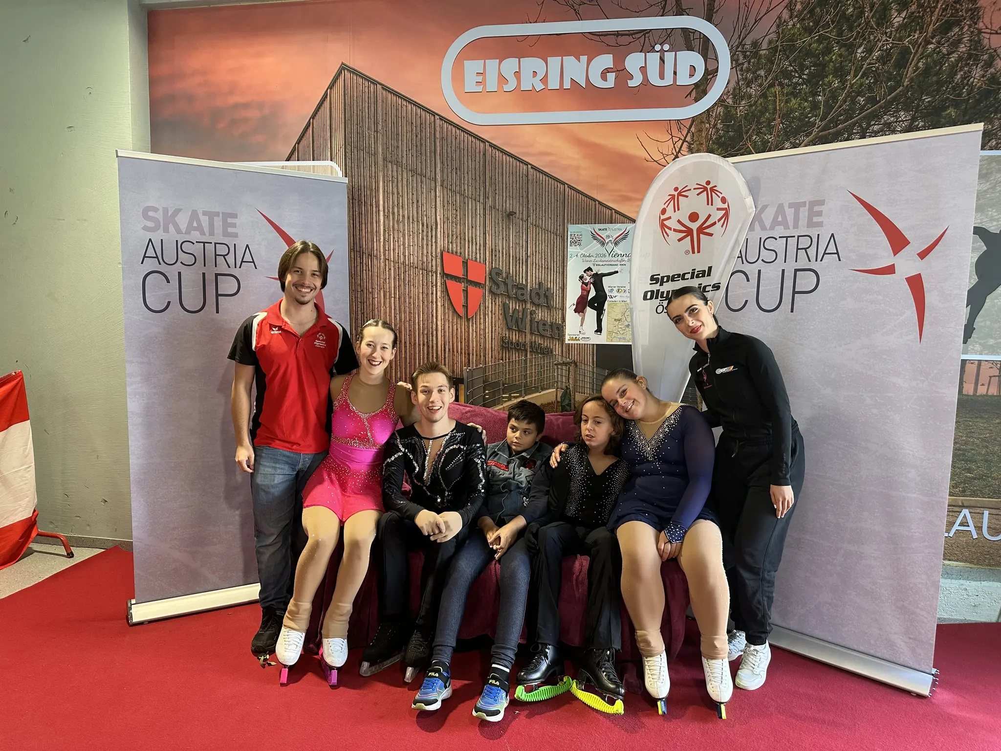 Vienna Cup: Medaillen-Regen für die Eiskunstläufer in Wien