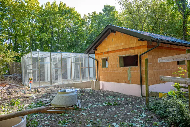 Die neue Quarantänestation im Welser Tiergarten. | Foto: Stadt Wels