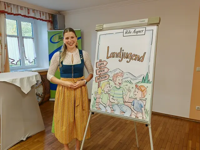 Rita Aigner präsentierte ihr Projekt „Landjugend sehen, hören, entdecken“.
 | Foto: Landjugend Oberösterreich