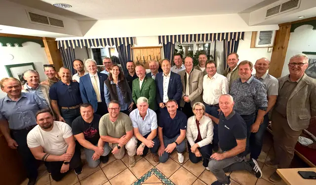 Verabschiedungsfeier für Reinhard Bachner im Gasthaus Rathskeller. | Foto: Stadtgemeinde Weitra