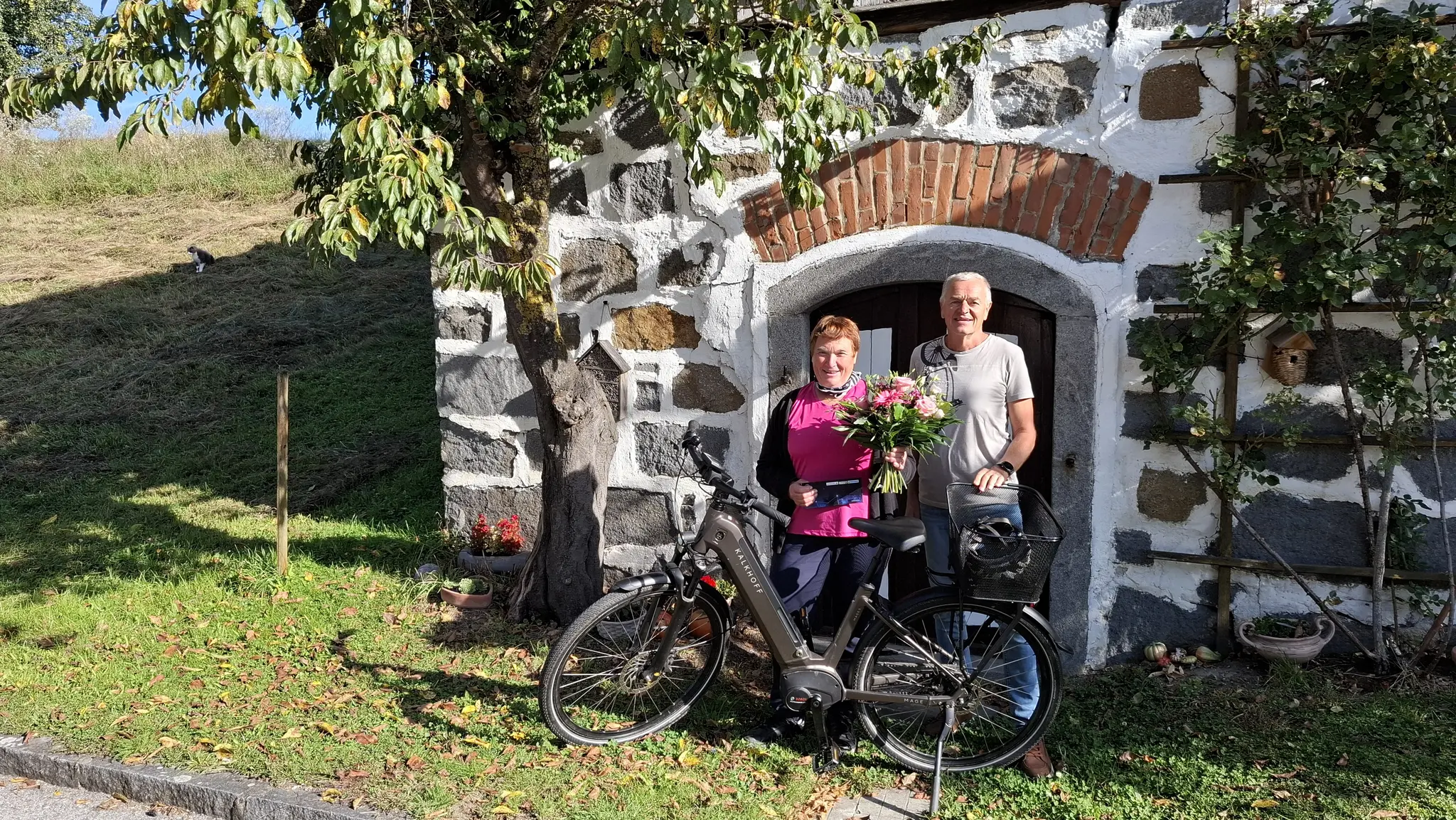 Radfahrerin des Jahres: Eva Stockinger aus Steegen radelt jährlich 1 ...