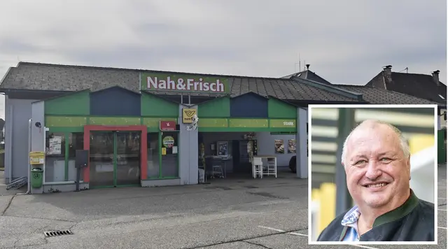 In Maria Rojach wird aus dem bisherigen Nah-&amp;-Frisch-Geschäft künftig ein Adeg-Markt mit Hybridangebot, Post, Trafik und geplanter Kaffee-Ecke. | Foto: Großes Bild: Privat; Portrait: REWE Großhandel GmbH/Kh Fessl