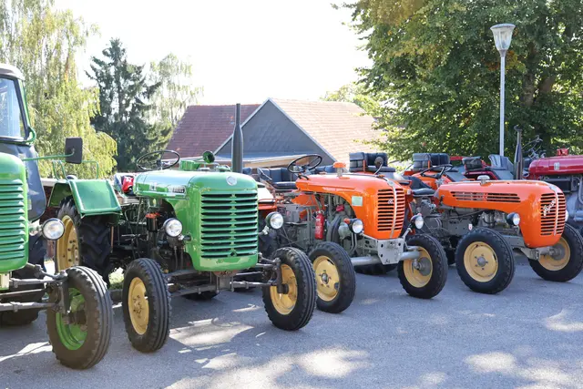 Viele schöne Oldtimer gab es zu bestaunen.  | Foto: Elena Thir