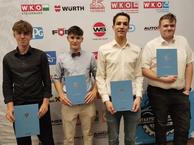 Patrick Häusler, Luca Pegler, Daniel Gugerell und Marco Jungwirth. | Foto: A. Koppitz