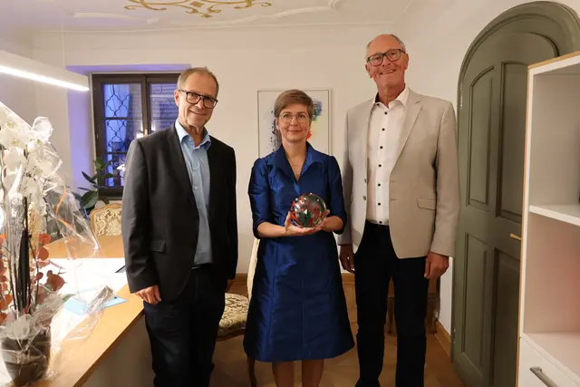 Günter Haslberger, Wiltrud Frei und Thomas Wimleitner | Foto: MeinBezirk/Constance Haslberger