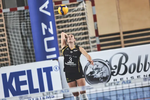 Nationalspielerin Carmen Raab drückte dem Spiel der Linzerinnen ihren Stempel auf. | Foto: Reischl