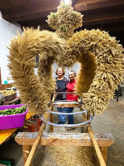 „Ein gelungenes Prachtstück des Dankes“. | Foto: Gruber