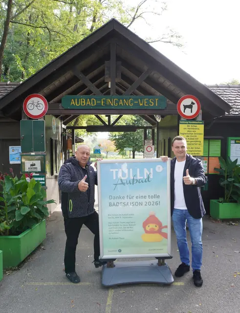 Abteilungsleiter Christian Holzschuh und Stadtrat Andreas Bors. | Foto: FPÖNÖ