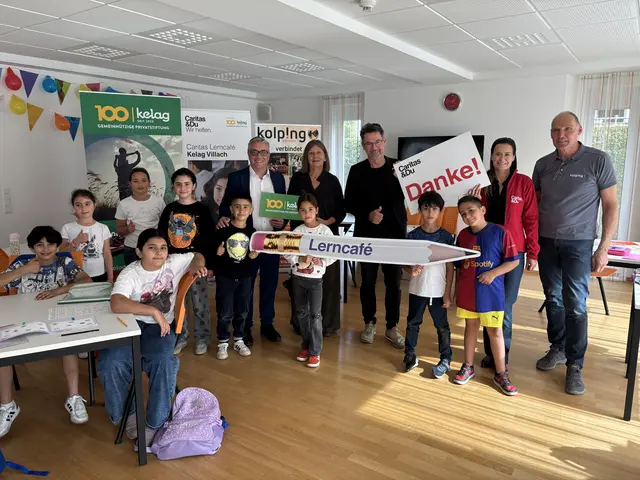 Mit vereinten Kräften wurde in Villach das dritte Lerncafé der Caritas realisiert. Freiwillige Lernhelfer werden für das Kolpinghaus gesucht. | Foto: MeinBezirk.at/Peter Kleinrath