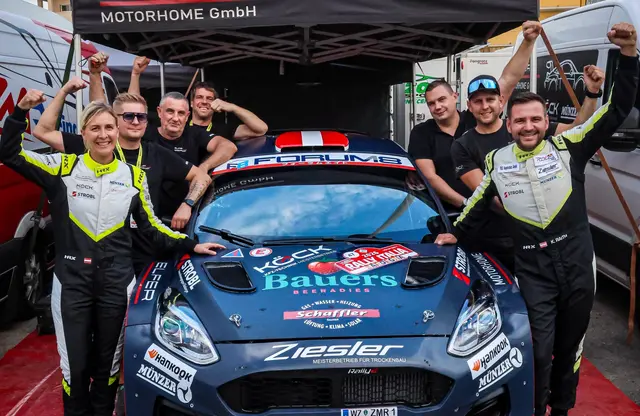 Kevin Raith und Team feiern die Leistung auf Sardinien | Foto: Matthias Österreicher