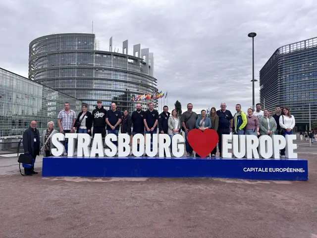 Treffen in Straßburg: Auch Mitglieder der Feuerwehr Sonnberg-Wolfsbrunn waren in der Stadt unterwegs. | Foto: Alexandra Goll