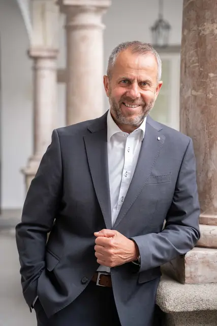 Scharnsteins Bürgermeister Rudolf Raffelsberger im Interview. | Foto: OÖVP Salzkammergut