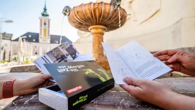 Der neue Escape Trail „Die Zeit vor Morgen" lädt dazu ein, die Innenstadt spielerisch neu zu entdecken. | Foto: Christian Krückel