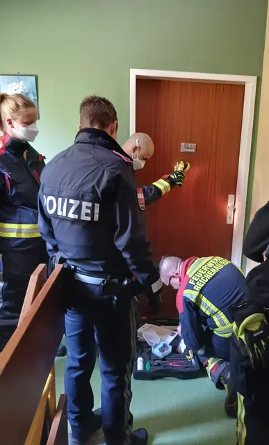 Türöffnung in Reichenau an der Rax aus Sorge um einen Pensionisten. | Foto: soko.at