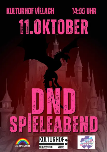 Der Dungeons &amp; Dragons Spielenachmittag des Vereins Villacher Pride findet am 11. Oktober um 14 Uhr im Kulturhof:villach statt.  | Foto: Verein Villacher Pride